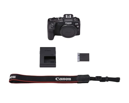Canon EOS RP Full-Frame Mirrorless Interchangeable Lens Camera + RF24-105mm Lens F4-7.1 is STM Lens Kit- Compact and Lightweight for Traveling and Vlogging, Black (3380C132) (Renewed)