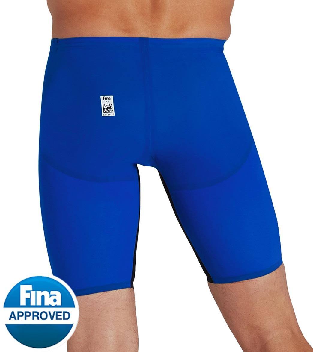 Speedo LZR Pure Valor Jammer High Waist Blue Flame/Black 25