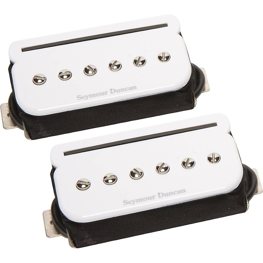 Seymour Duncan SHPR-1s P-Rails - Neck and Bridge Pickup Set - White