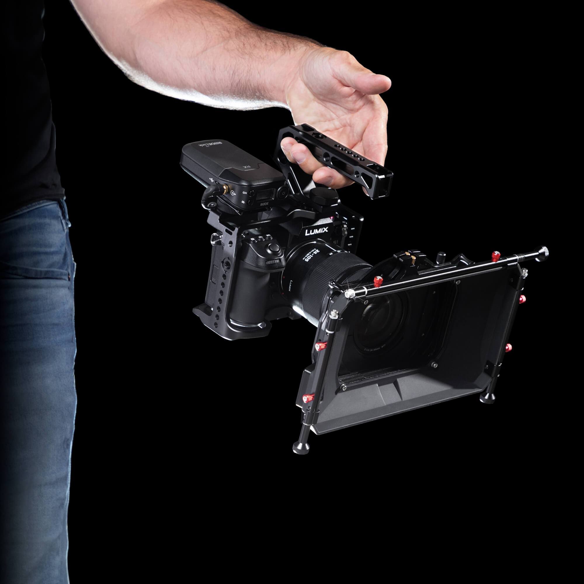 Shape Cage with Top Handle for Panasonic Lumix S1/S1R Cameras