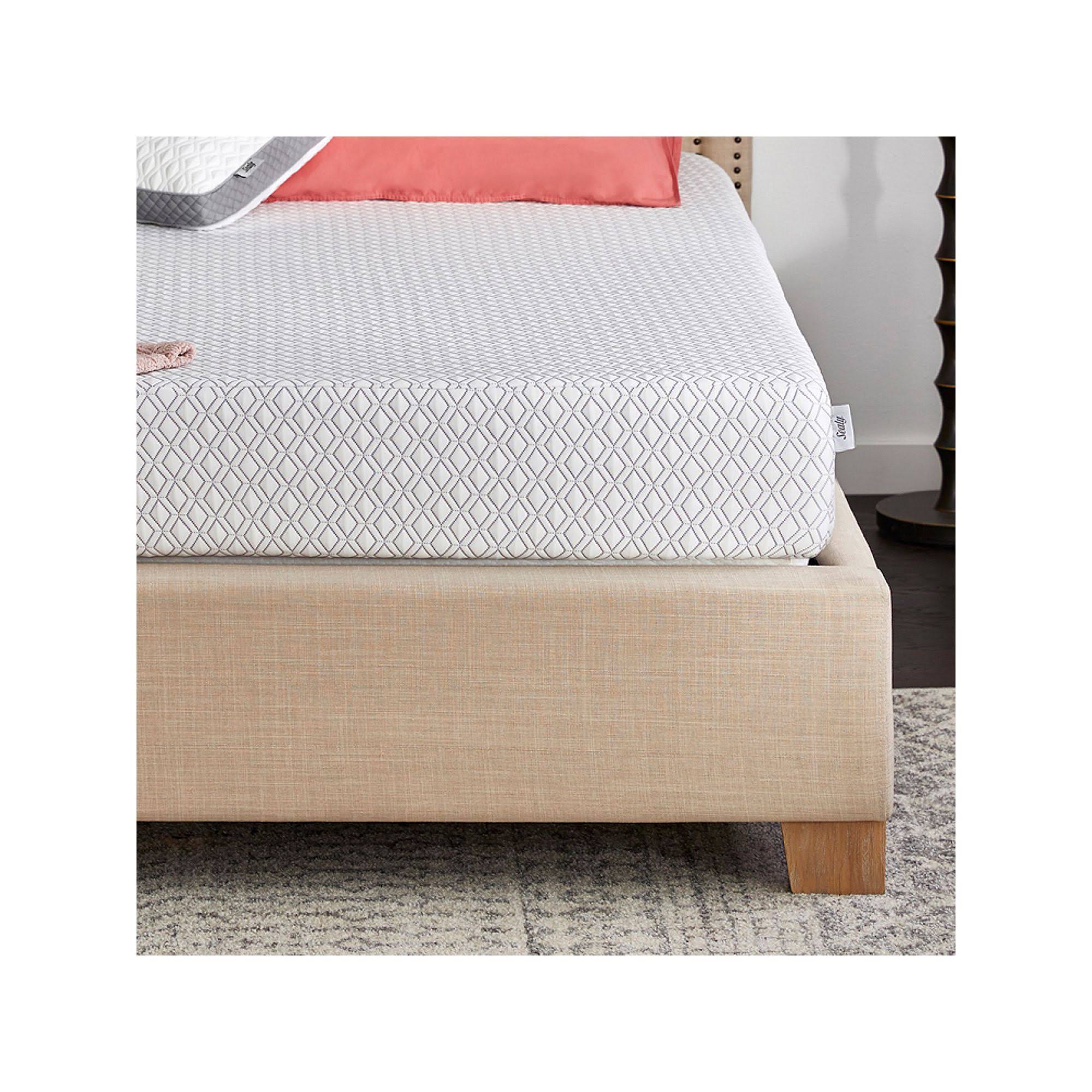 Sealy 8x22 Memory Foam Mattress-in-a-Box with Cool u0026 Clean Cover - Queen