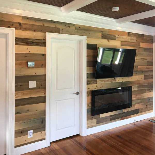 Timberchic River Planks Reclaimed Wooden Wall Planks