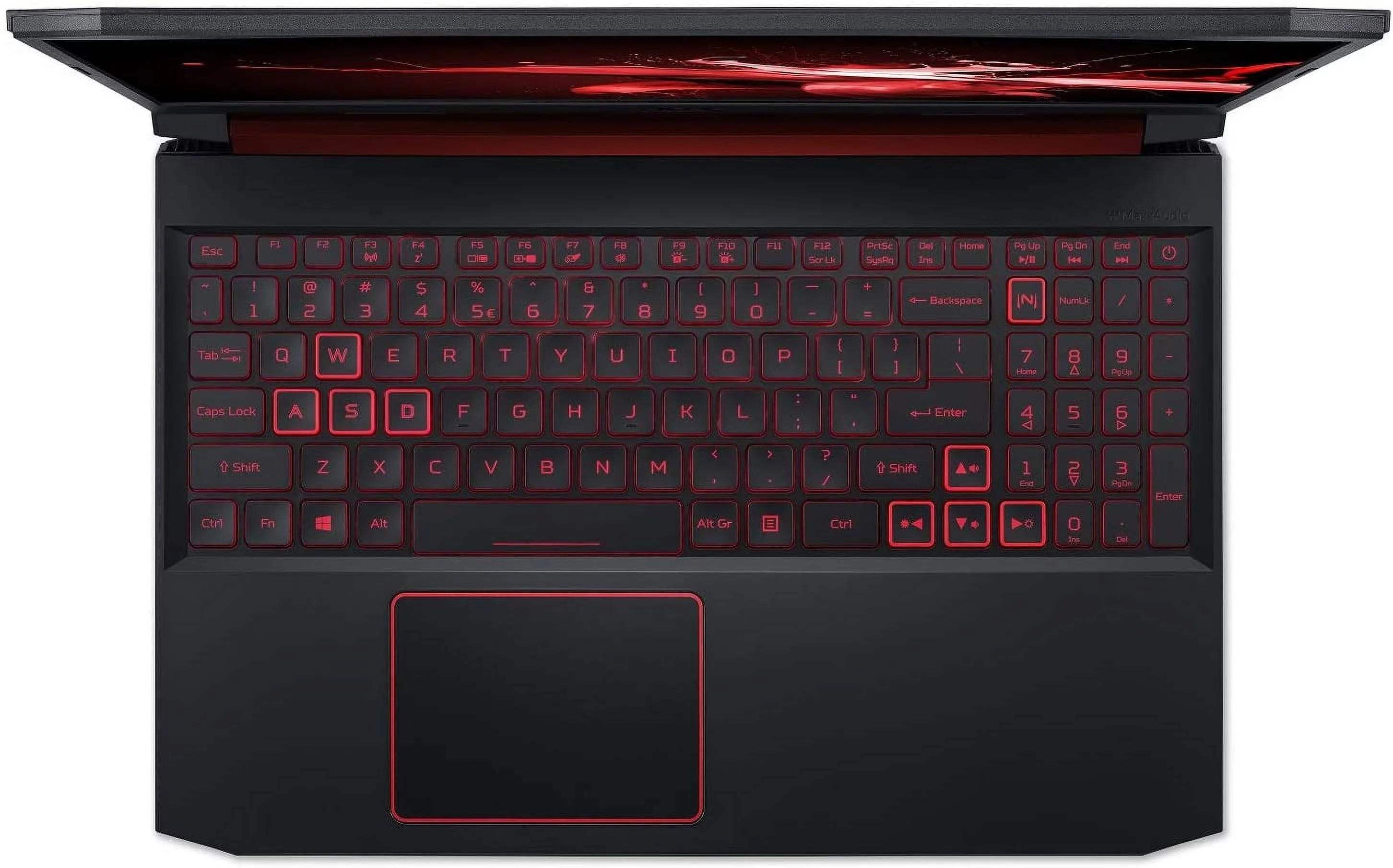 Acer Nitro 5 AN515-54-5812 - Core i5 9300H / 2.4 GHz - Win 10 Home 64-bit - 8GB RAM - 256 GB SSD NVMe - 15.6" IPS 1920 x 1080 (Full HD) - GF GTX 1650 - Bluetooth, Wi-Fi - obsidian black - kbd: US Intl
