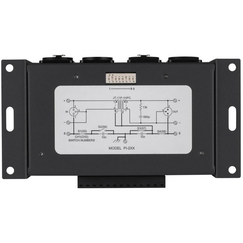 Jensen Iso-Max PI-2XX Dual Channel XLR Line Input Isolator