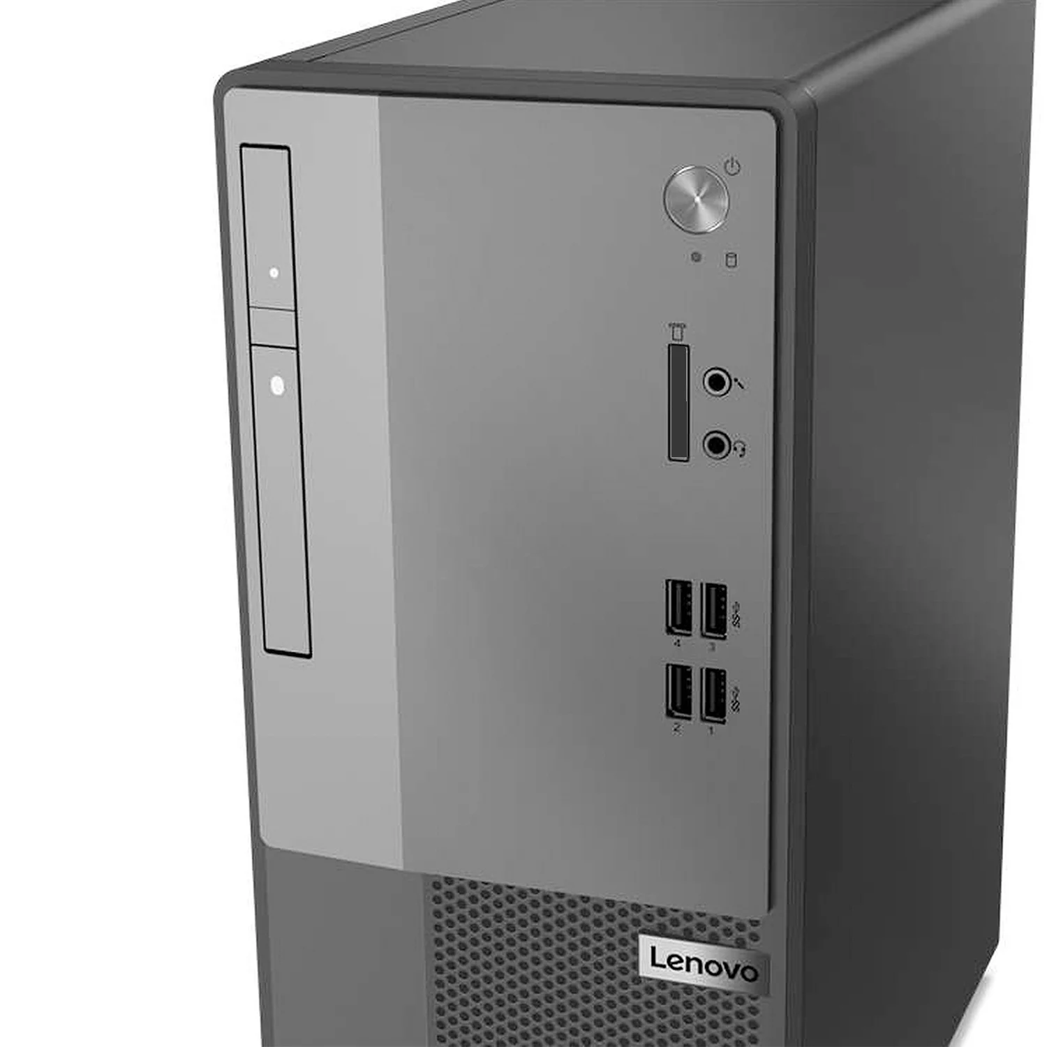 Lenovo V50T G2 Desktop, Intel Core i7-10700, 32GB RAM, 1TB SSD, Wi-Fi, Wired KB & Mouse, SD Card Reader, DVD-RW, HDMI, RJ-45, VGA, Windows 11 Pro, Black