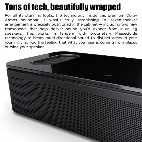 Bose Smart Soundbar 900 Dolby Atmos with Alexa Built-In, Bluetooth connectivity