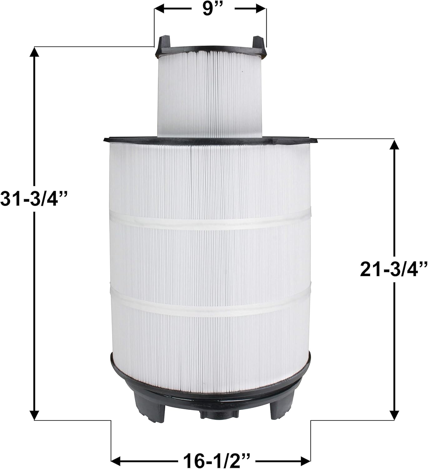 PURELINE Replacement Cartridges for Sta Rite System 3 S7M120 Filter 25021-0200S & 25022-0201S (Inner & Outer)