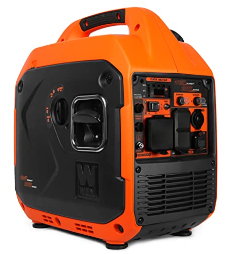WEN Quiet and Lightweight 3600-Watt Dual Fuel RV-Ready Portable Inverter Generator with Fuel Shut Off and CO Watchdog (DF360iX)