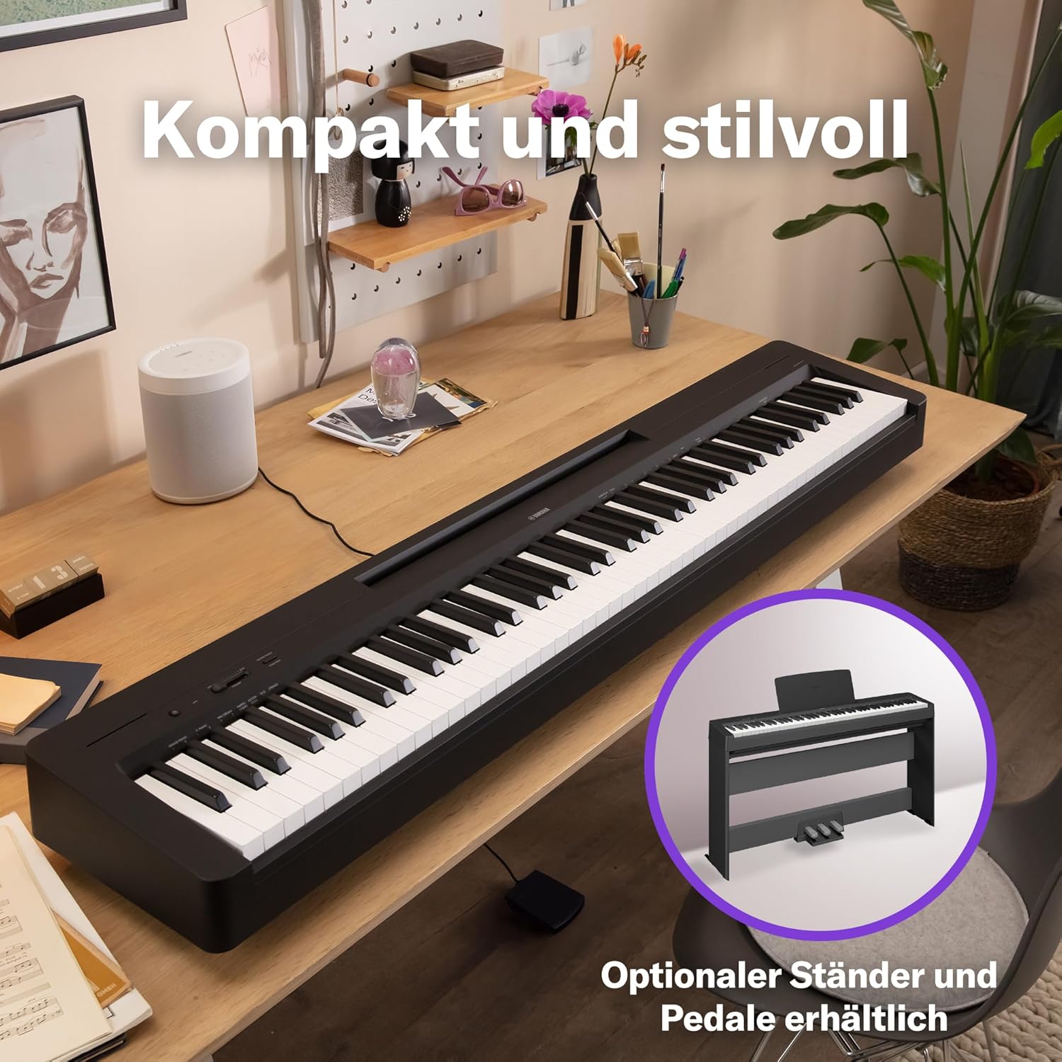 Yamaha P-145 Digital Piano