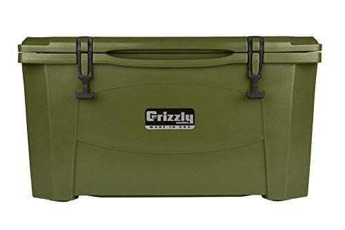 Grizzly Coolers 60 Quart Rotomolded Cooler, Sandstone