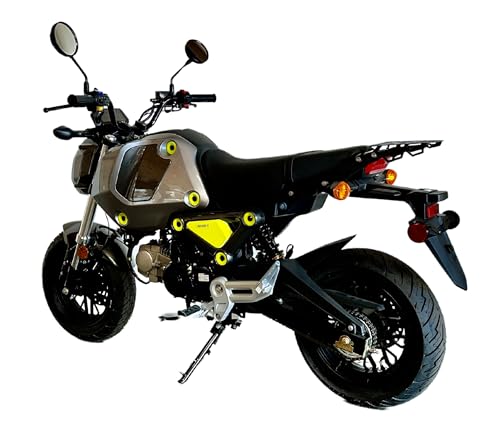 Vader Pro 125cc Motorcycle, Gen 3 X21RS Venom, Gas-Powered Street Bike for Adults, BD125-7 Mid-Size Motorcycle, 120/70-12 Tires, New TFT Digital Speedometer, New LED Headlight, Smooth Delivery Moto