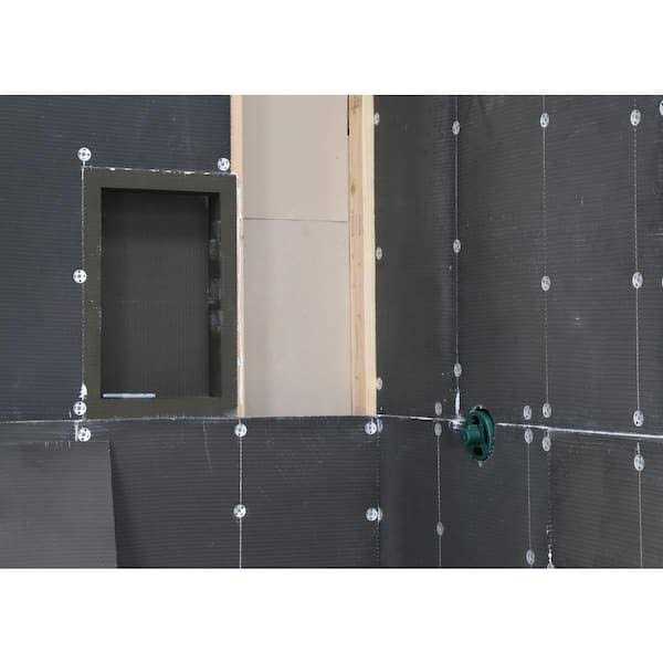 Everbilt 32 in. x 4 ft. x 1/2 in. XPS Foam Waterproof Backer Board Underlayment for Wall Tile and Stone - Shop Hardware Tools Online Store