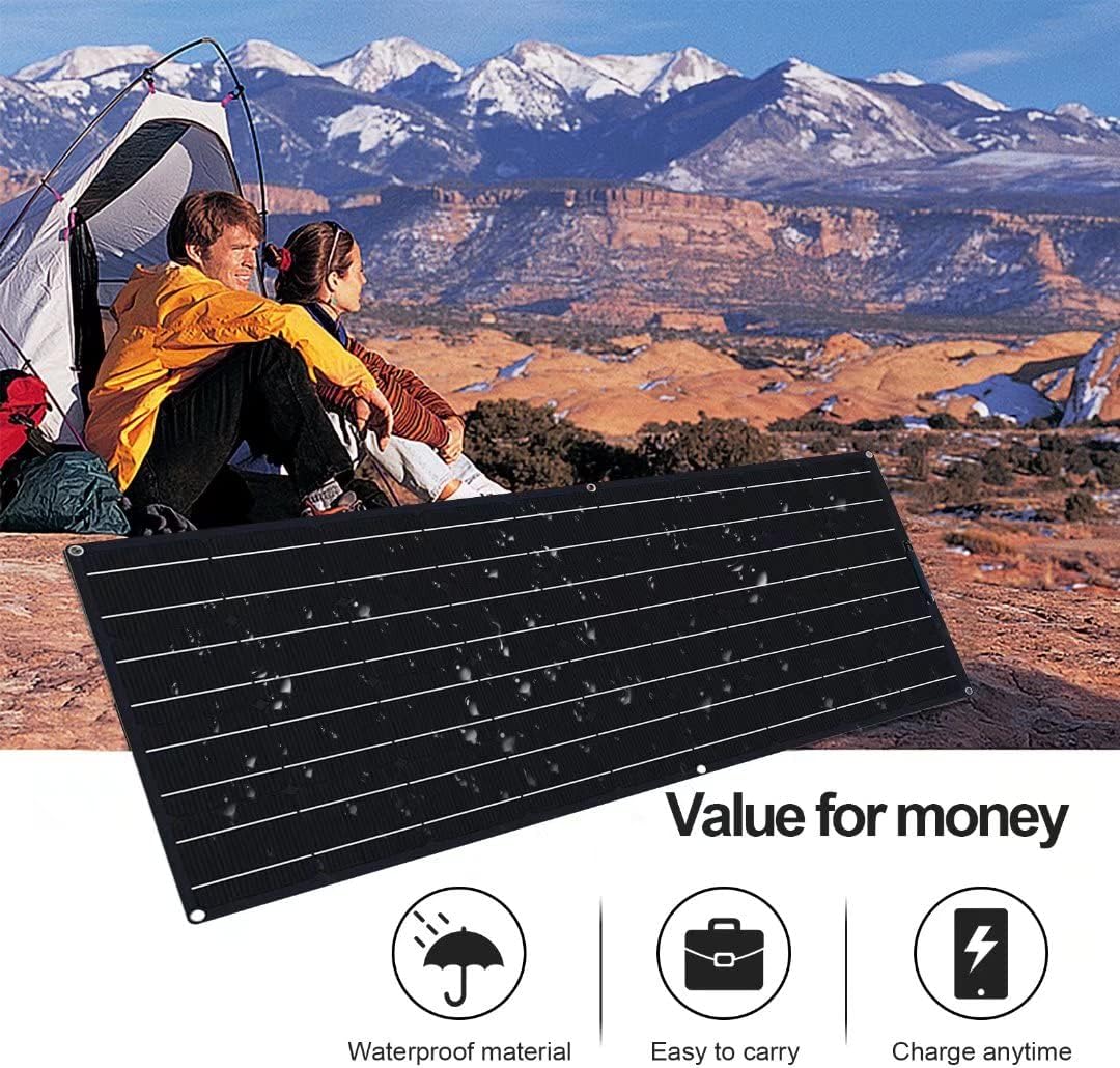 Solar Panel Kit 1200W 4X 300W Ip67 Waterproof with 40A Controller Solar Panels High-Efficiency Solar Modules Suitable for Ships, Rvs and Other Off-Grid Applications