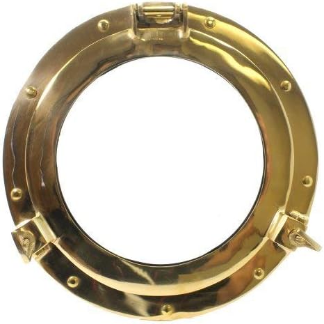 11 Brass Porthole Window: Maritime and Nautical Decor… Pack of 2