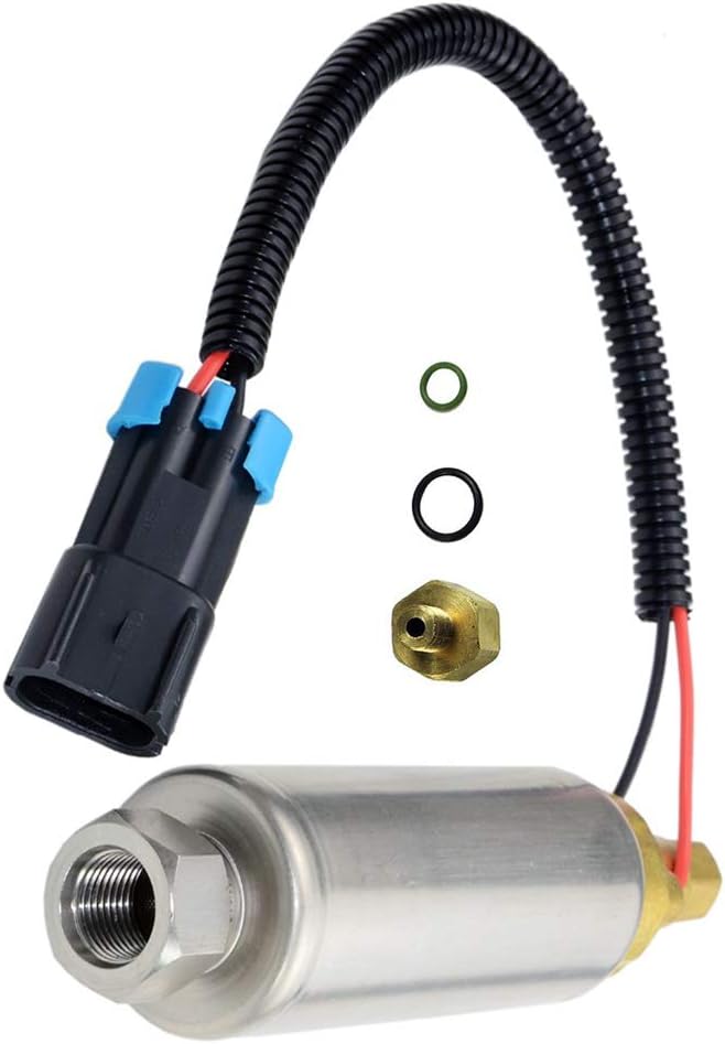 861155A3 Car Electric Fuel Pump Replacement for Mercury Mercruiser Boat 4.3, 5.0, 5.7 V6 V8 Carburetor Engines Replaces 861155A3 861155A2 Pack of 2
