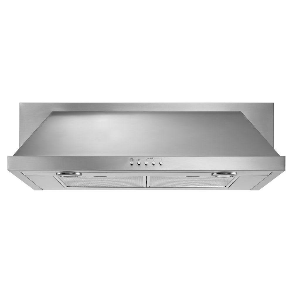 Whirlpool 36x22 Convertible Under-Cabinet Hood Stainless Steel
