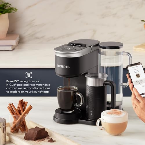 Keurig K-Duo Single Serve K-Cup Pod Coffee, Latte and Cappuccino Maker