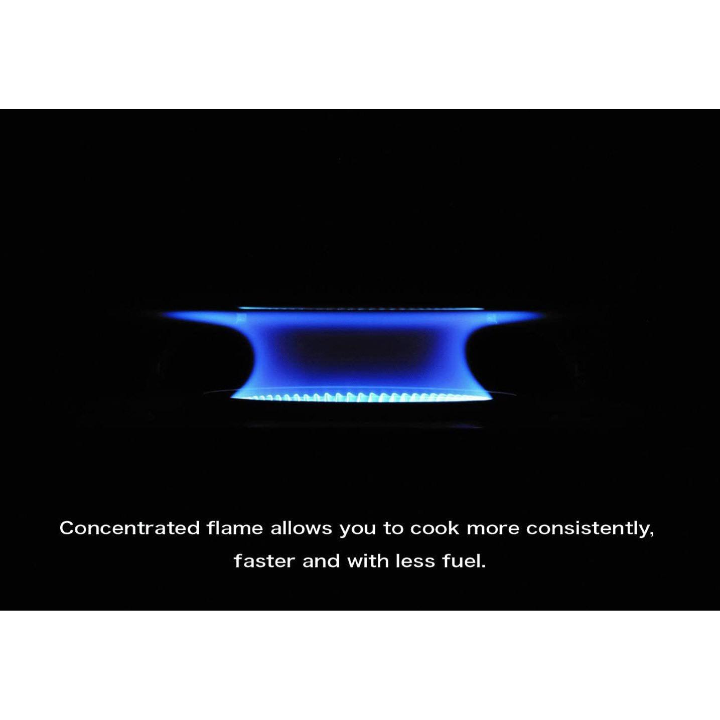 Iwatani EPR-A Cassette Feu-EcoPremium Portable Butane Stove Cooktop, Black
