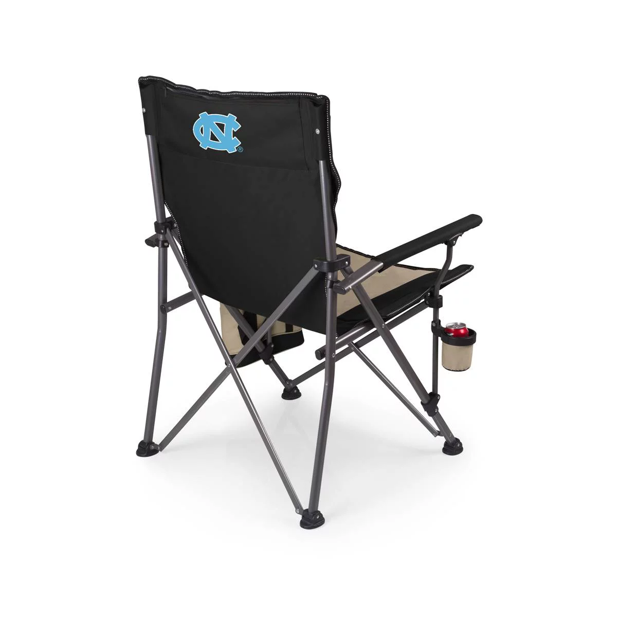 North Carolina Team Sports Tar Heels XL Camp Chair with Cooler