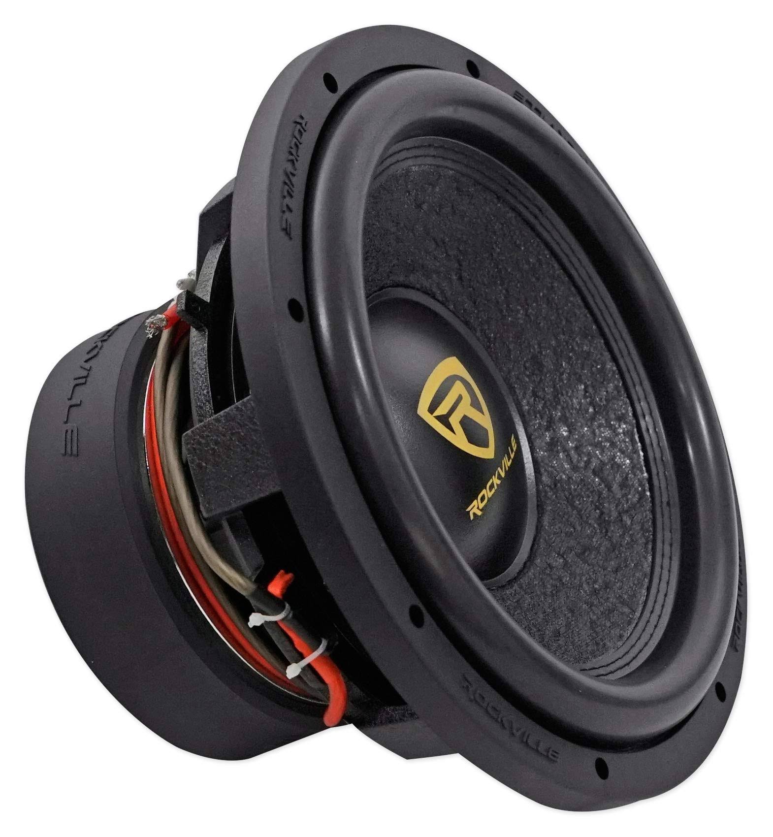 Rockville W12K9D2 12x22 4000W Car Audio Subwoofer Dual 2-Ohm SUB CEA Compliant