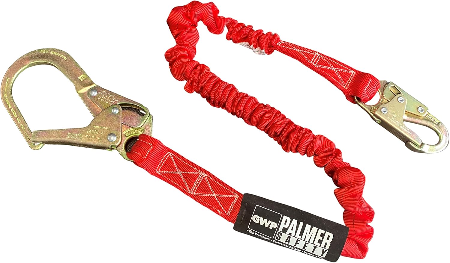 Palmer Safety ATERET Bundle 1D Full Body Safety Harness 6' Safety Lanyard I OSHA Compliant Arrest Kit I Ideal for Construction & Scaffolding Use Pack of 2
