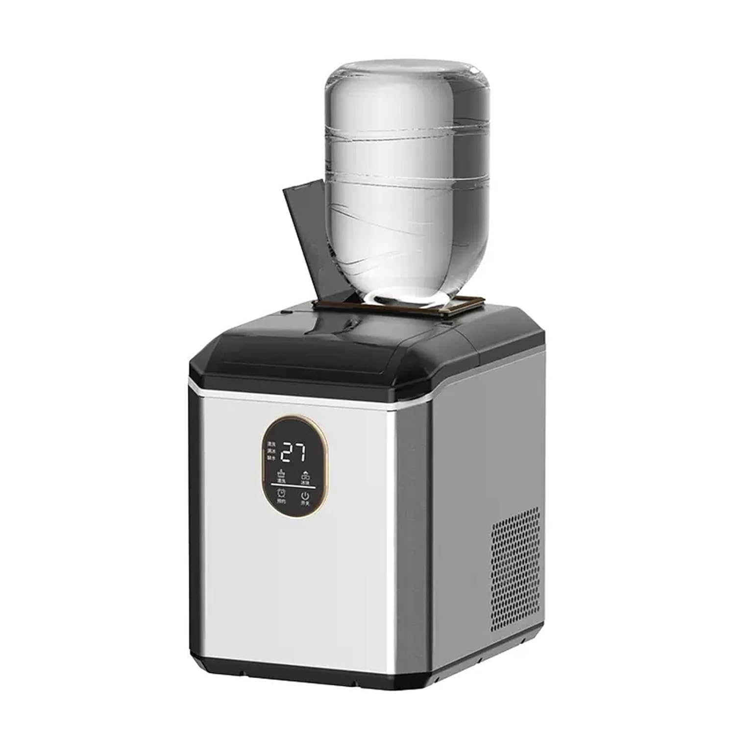 Countertop ice Maker Machine Ice Makers Countertop, 70.5 lbs/Day, 2 Way Filling, Self-Cleaning, 4 Gears Ice Size Control, ice Machine Maker countertop for Home Outdoor RV Electric Ice Maker