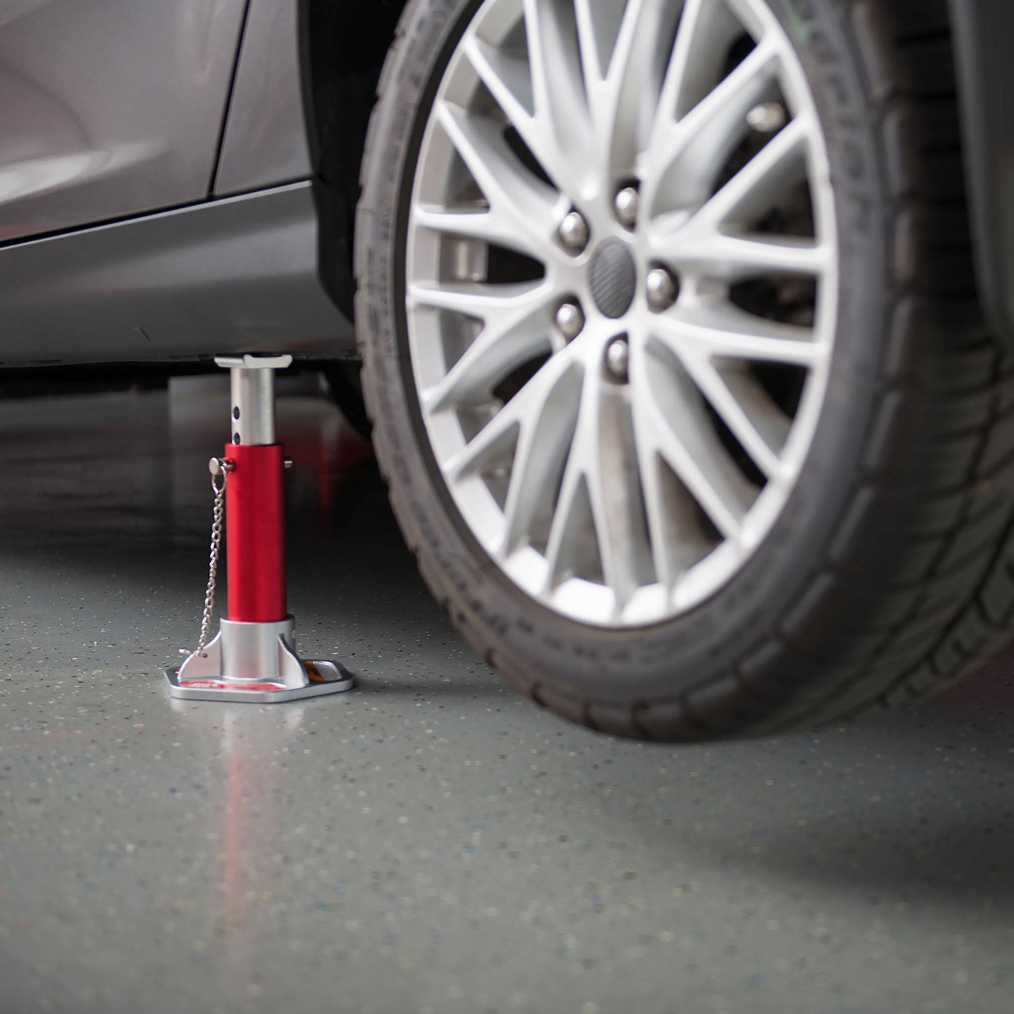 Torin T43004 Big Red Double Locking Aluminum Jack Stands: 3 Ton Capacity, 1 Pair