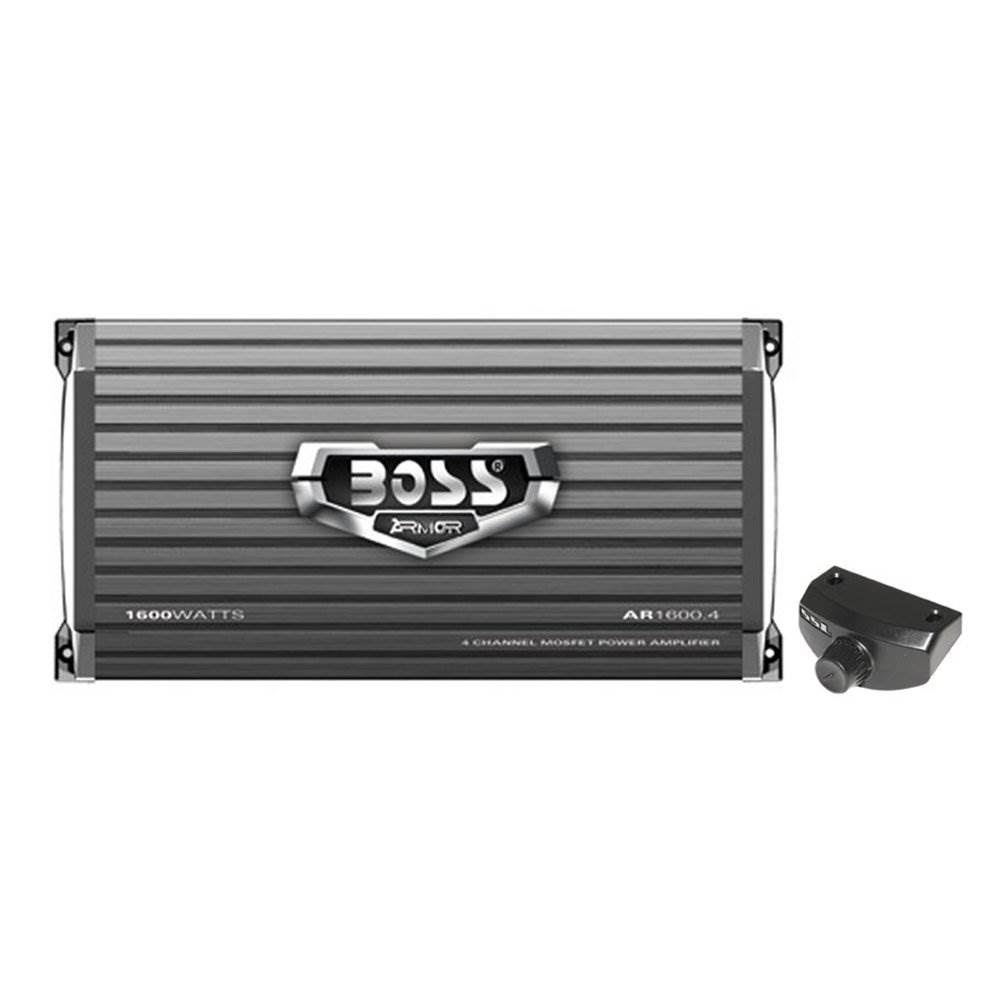Boss Armor AR1600.4 4-Channel Car Amplifier - 1600W