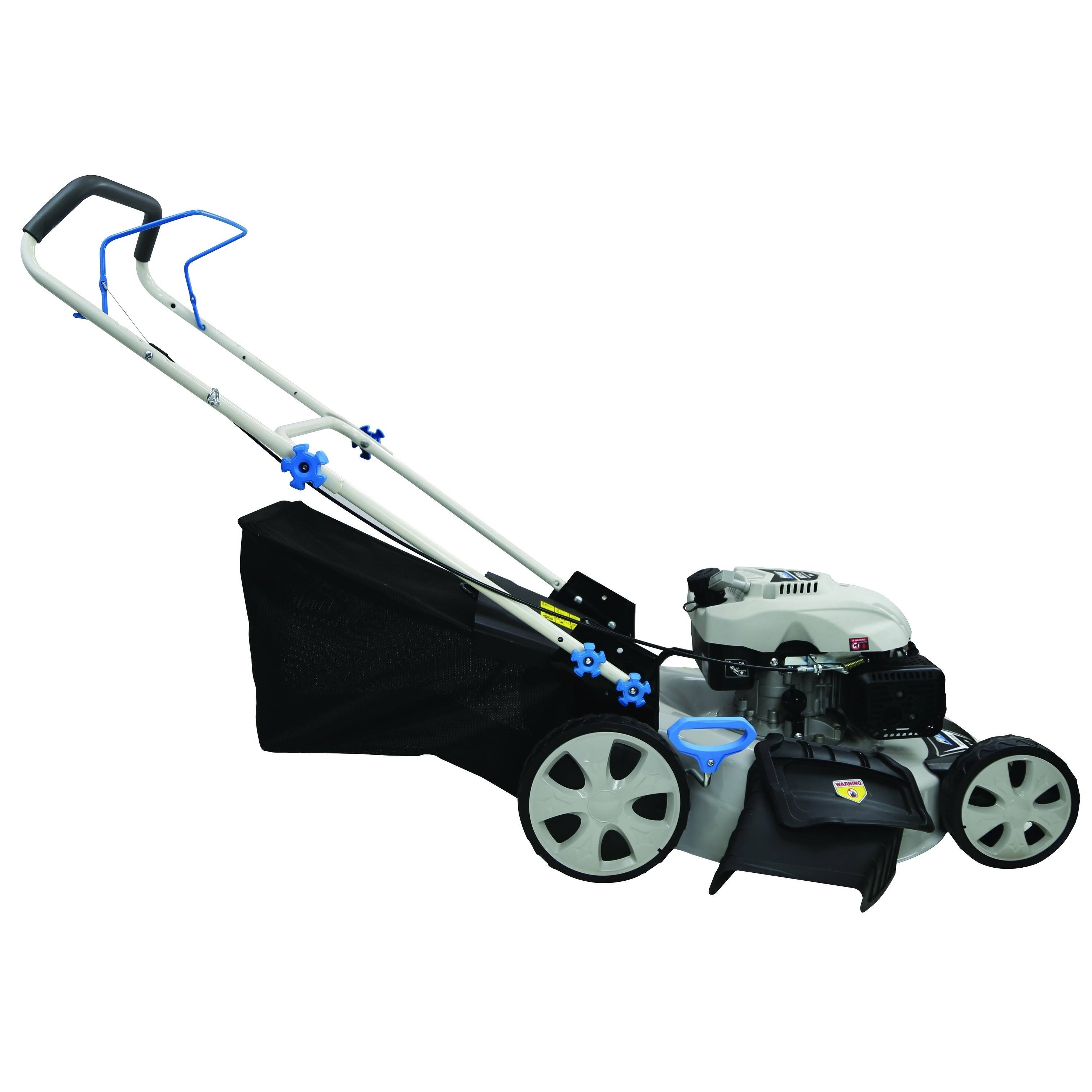 Pulsar PTG1221 21x22 Gasoline Powered Lawn Mower with 7 Position Height Adjustment