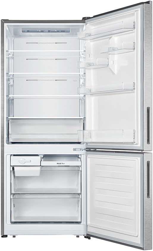 RV Bottom Freezer Refrigerator, 15.5 cu.ft. Stainless Steel | Unbeatable Convenience | Stylish Design | Twist Icemaker | R-1542SS