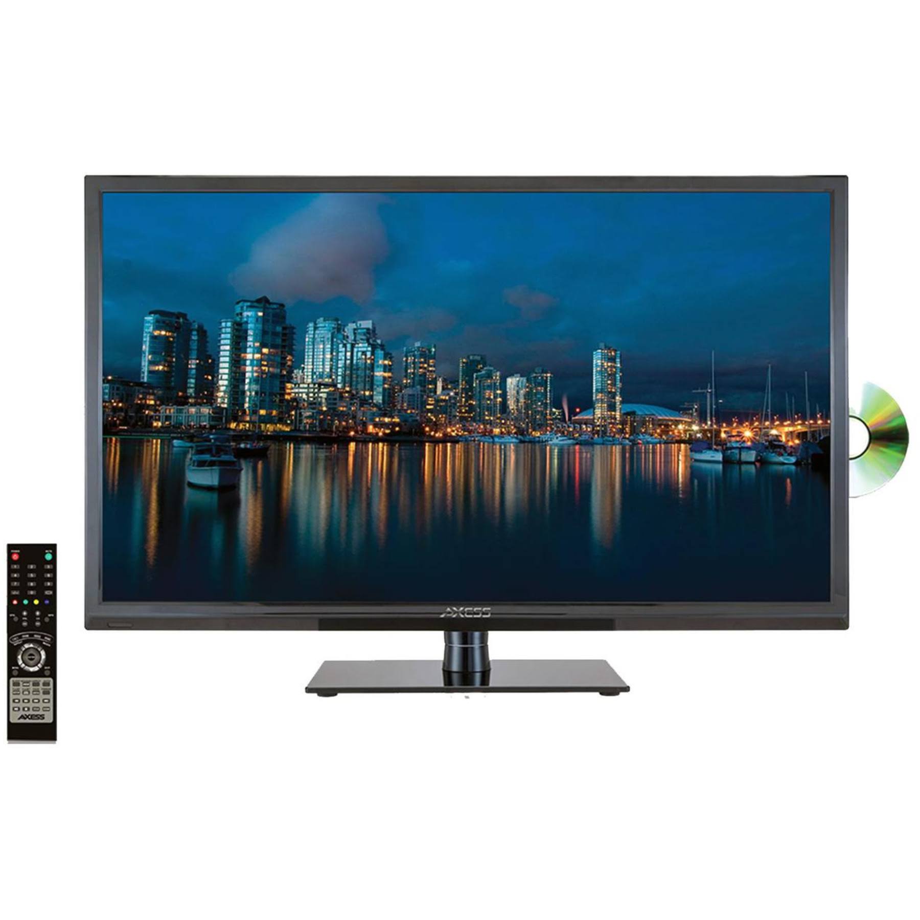 Axess TVD1801-32 - 32x22 LED TV with DVD Player - 720p - Black