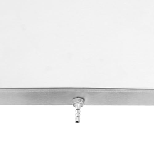 Washer Machine Drain Pan, Drip Tray Catch Washing Machine Tray for Most Models of Washers Dryers Dishwashers, 304 Stainless Steel