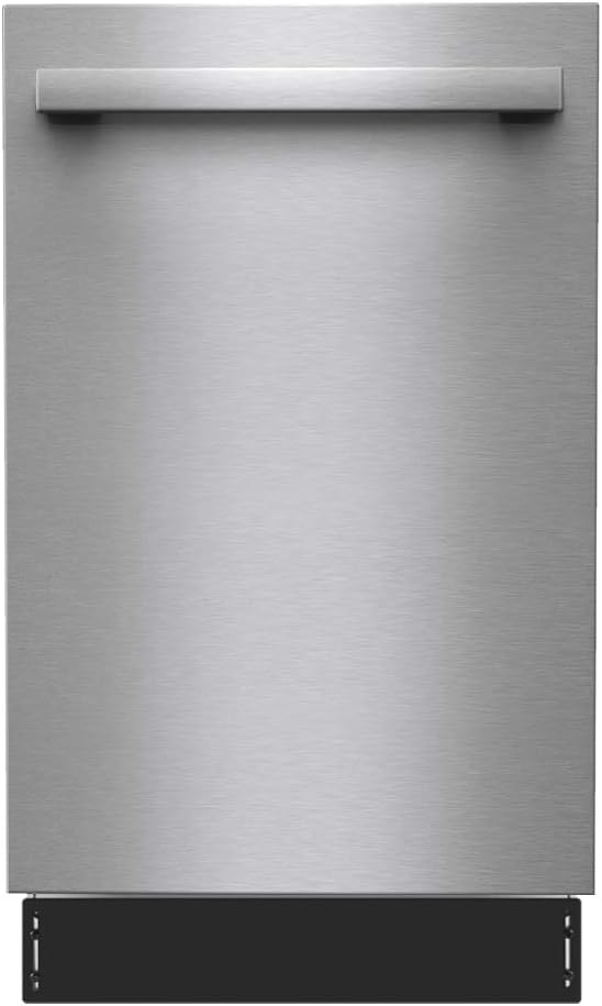 Galanz GLDW09TS2A5A Built in Dishwasher, 9 Place Setting, 18 Inch, 6 Cycles, 3 Options, Stainless Steel