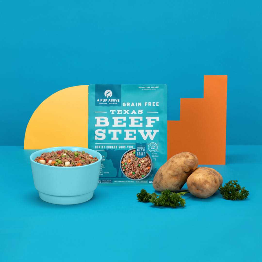 A Pup Above Texas Beef Stew Dog Food - Pet Supplies online store