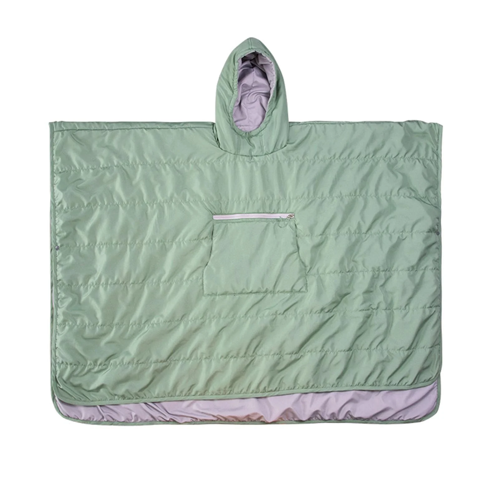 Sleeping Bag Cloak, Hooded Blanket, Hammock Wearable Cape with Hat Warm Windproof Lightweight Portable for Camping Men Travel
