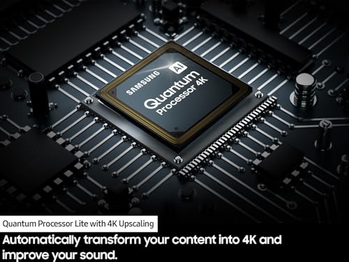 SAMSUNG Class QLED 4K Q60D Series Quantum HDR Smart TV w/Object Tracking Sound Lite, Motion Xcelerator, Slim Design, Gaming Hub, Alexa Built-in