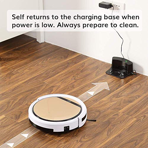 ILIFE V5s Pro Robot Vacuum and Mop Combo, Slim, Automatic Self-Charging Robot Vacuum Cleaner, Daily Schedule, Ideal for Pet Hair, Hard Floor and Low Pile Carpet