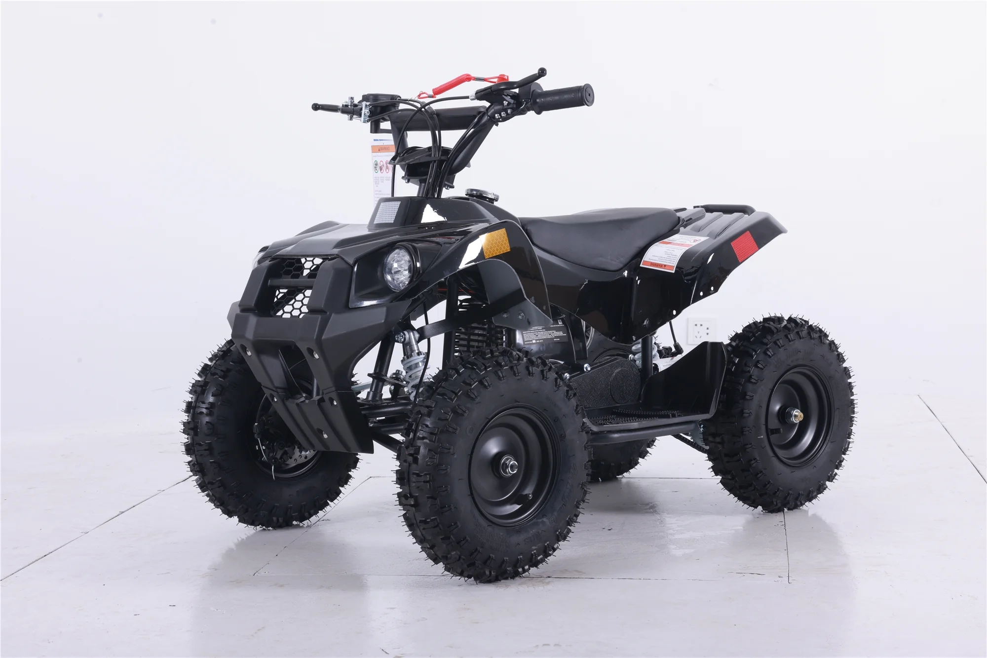 Tao Motor Brand New Mini Tforce 40cc Gas Mini ATV for Kids with Pull Start 4 Stroke Disc Brake 6“ Tires , Black - Curated Treasures Market