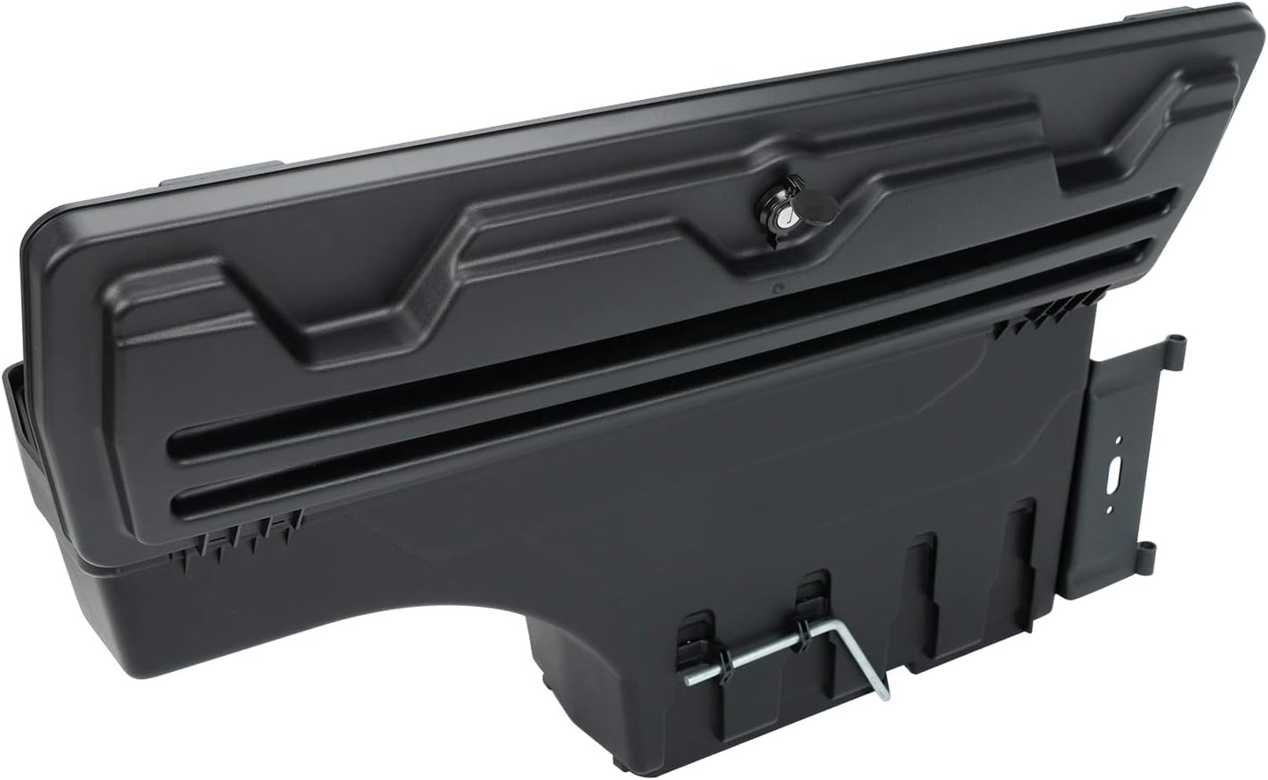 LucaSng Truck Bed Storage Box Tool Box Compatible with Tacoma 2005-2019 Rear Left Driver Side Lockable Storage Box Replaces SC401D