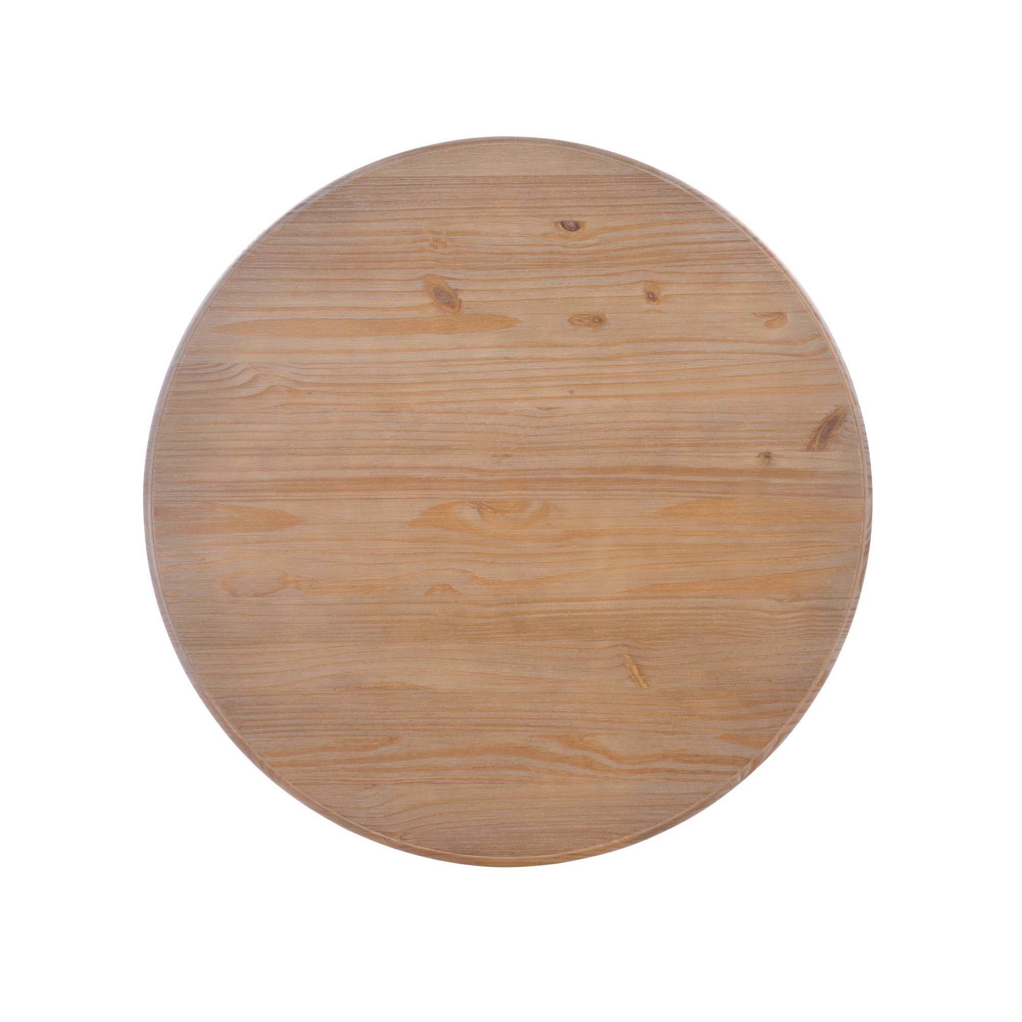Linon Tobin Backless Corner Breakfast NOOK with Table and Storage, SEATS 4, Natural Finish