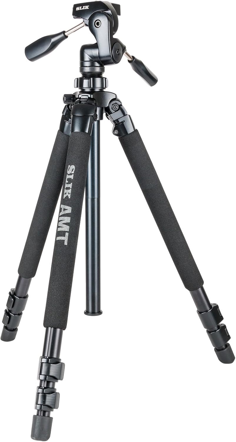 SLIK 700DX Pro 3-Way Pan/Tilt Head with Quick Release, Black (615-700)