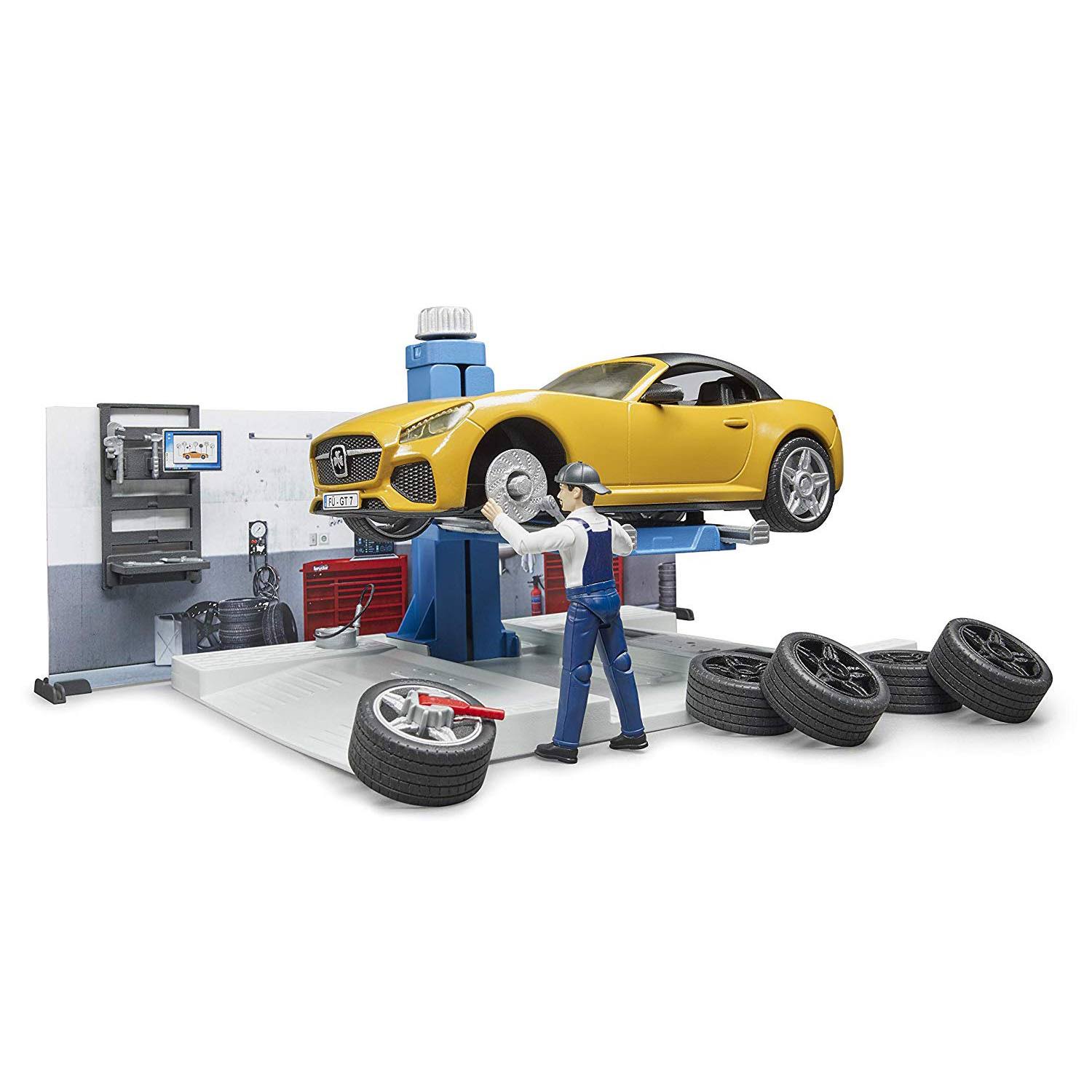 Bruder 62110 Bworld Car Service