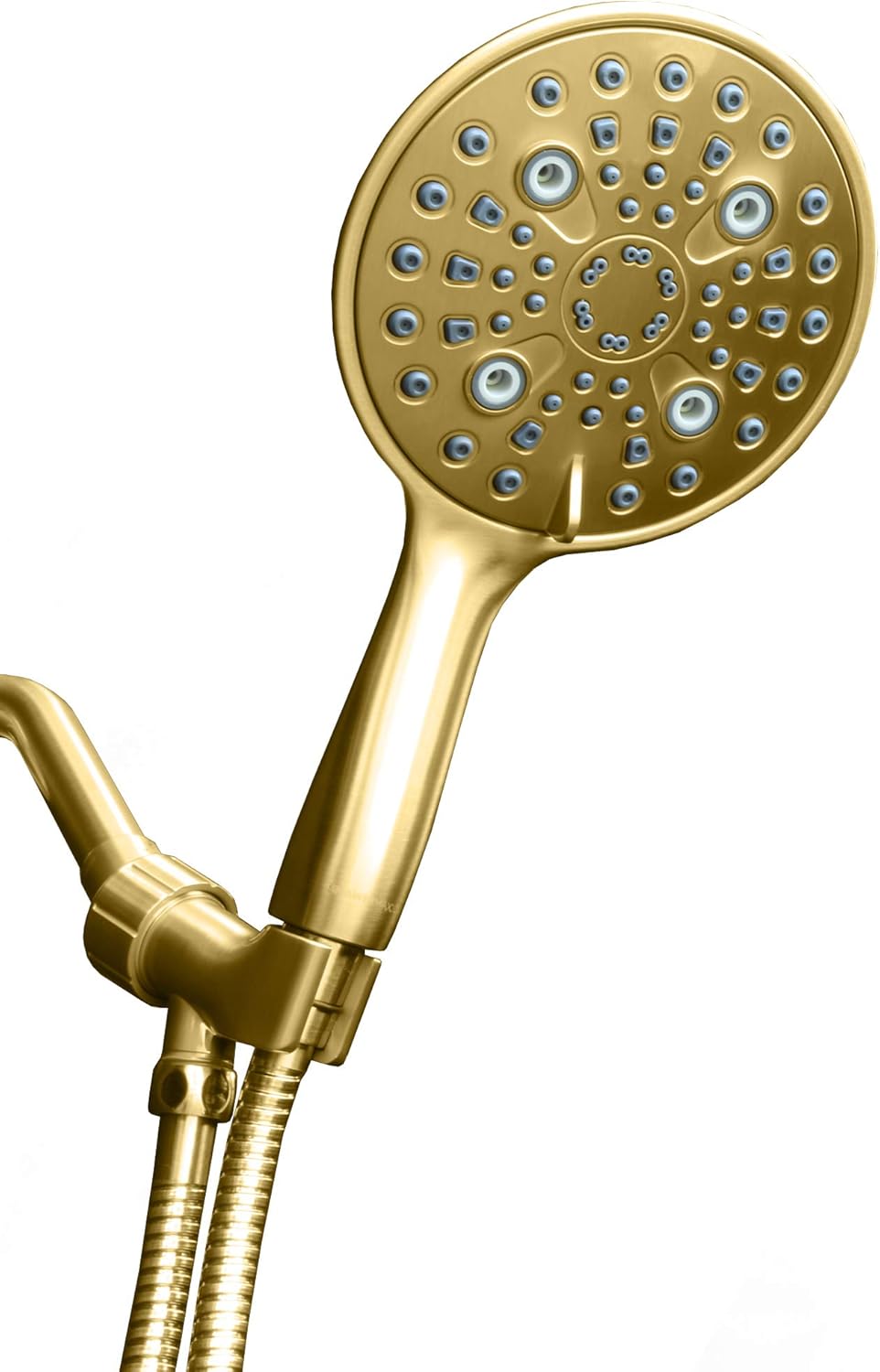 ShowerMaxx, Elite Series, 6 Spray Settings 6 inch Hand Held Rainfall Shower Head, Extra Long Stainless Steel Hose, MAXX-imize the Rainfall Experience with Handheld Showerhead in Polished Chrome Finish Pack of 2