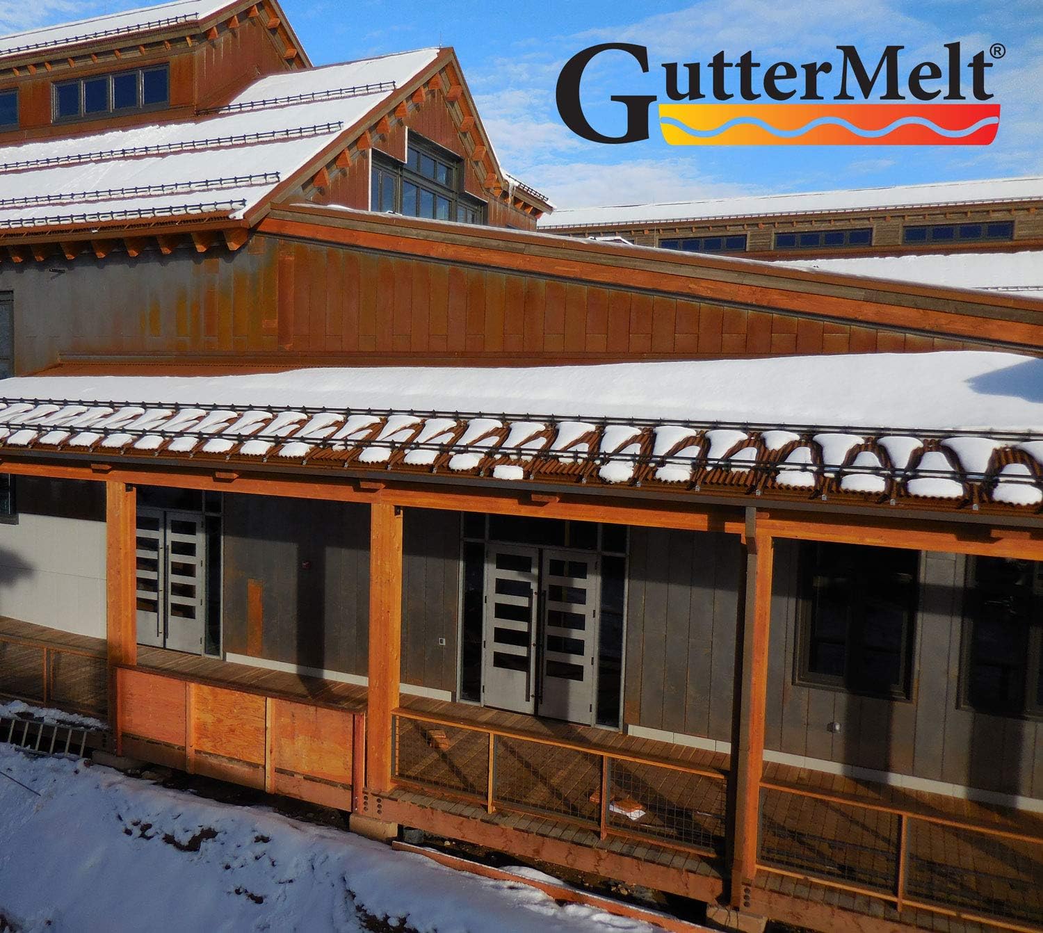 Heatizon GutterMelt 9 Watts Per Foot Roof & Gutter Snow Deicing Cable Kit (30 feet)