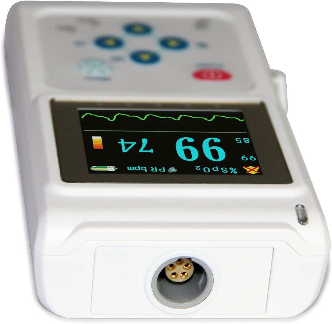 CONTEC CMS60D-VET Veterinary Pulse Oximeter Handheld Machine for Cat and Dog with Pulse Rate Tongue/Ear SPO2 Probe