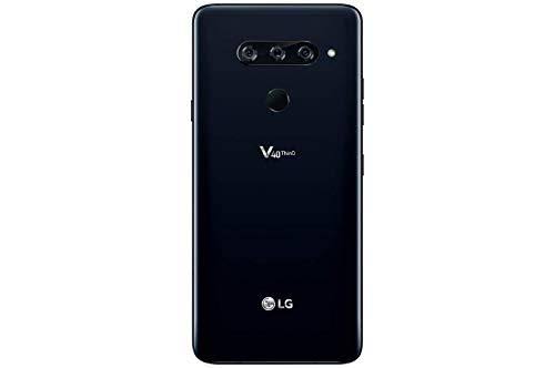 LG V40 ThinQ 64GB T-Mobile Smartphone w/ 5-Cameras, 6.4x22 QHD+ Display - Aurora Black (Renewed)