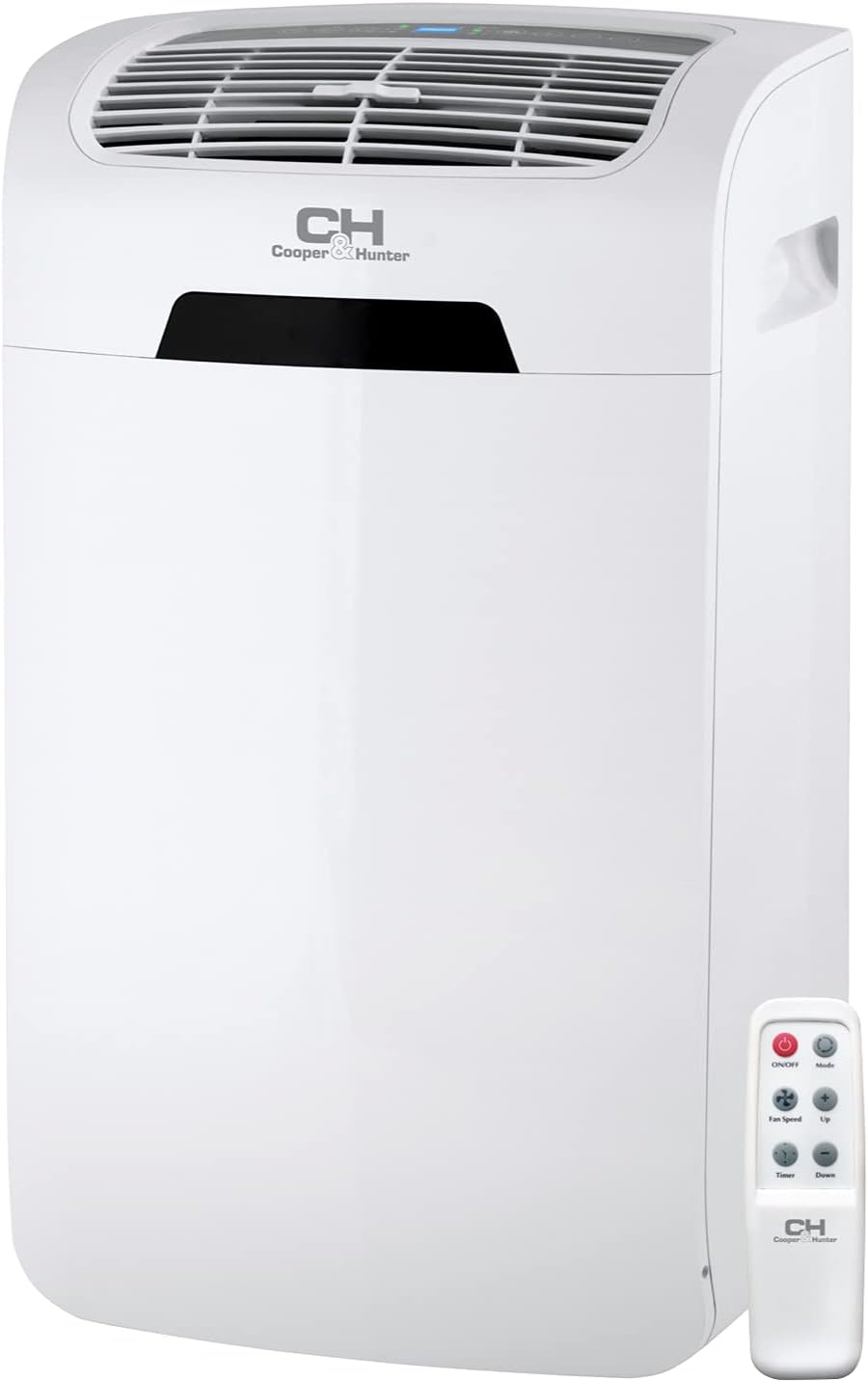 Cooper & Hunter 14,000 BTU 115V Dual Hose Heat Pump Portable Air Conditioner and Heater Including Remote Controller