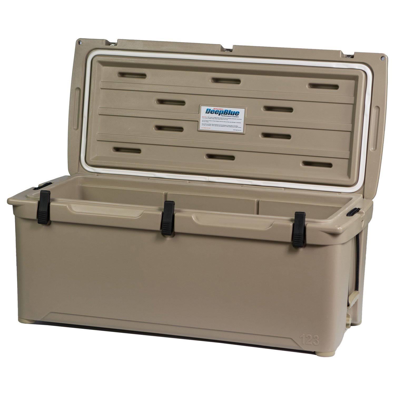 Engel 123 Quart DeepBlue Cooler - Tan