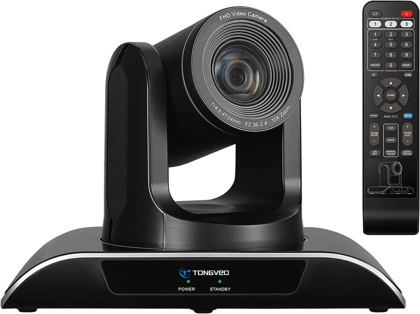 20X Optical Zoom USB PTZ Camera, TONGVEO 1080P Video Conference Camera for Business Meeting Church Broadcast Live Streaming Online Learn, Works with Zoom, Skype, OBS and More