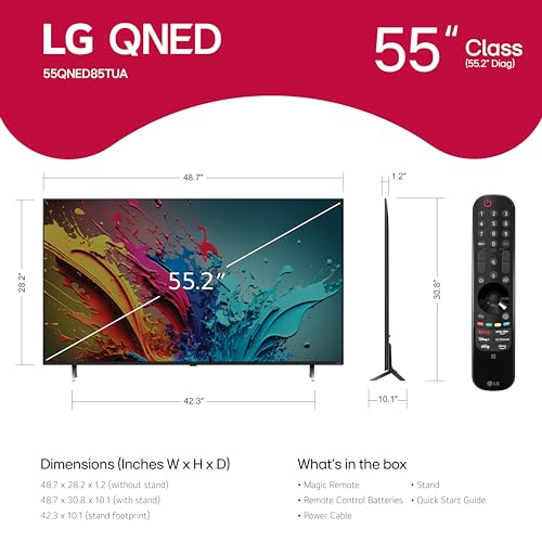 LG Class QNED85T Series LED Smart TV (Renewed)